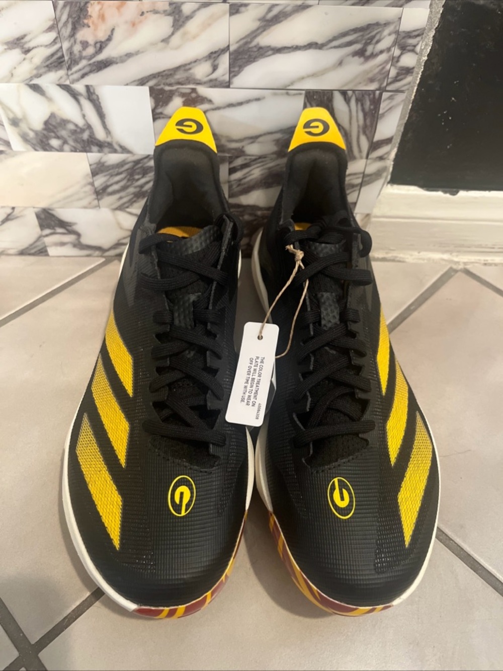 NEW Adidas Adizero Electric+ N Grambling State Baseball Cleats JQ8530 Sz 8